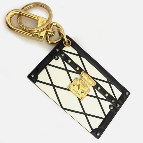 LOUIS VUITTON TRUNK PETIT MARU CANVAS KEY RING CHARM/S1486 - Picture 2 of 13